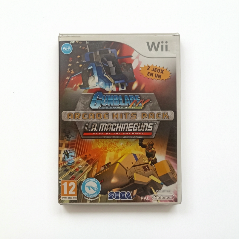 Gunblade NY & L.A. Machineguns Arcade Hits Pack (WII) complet