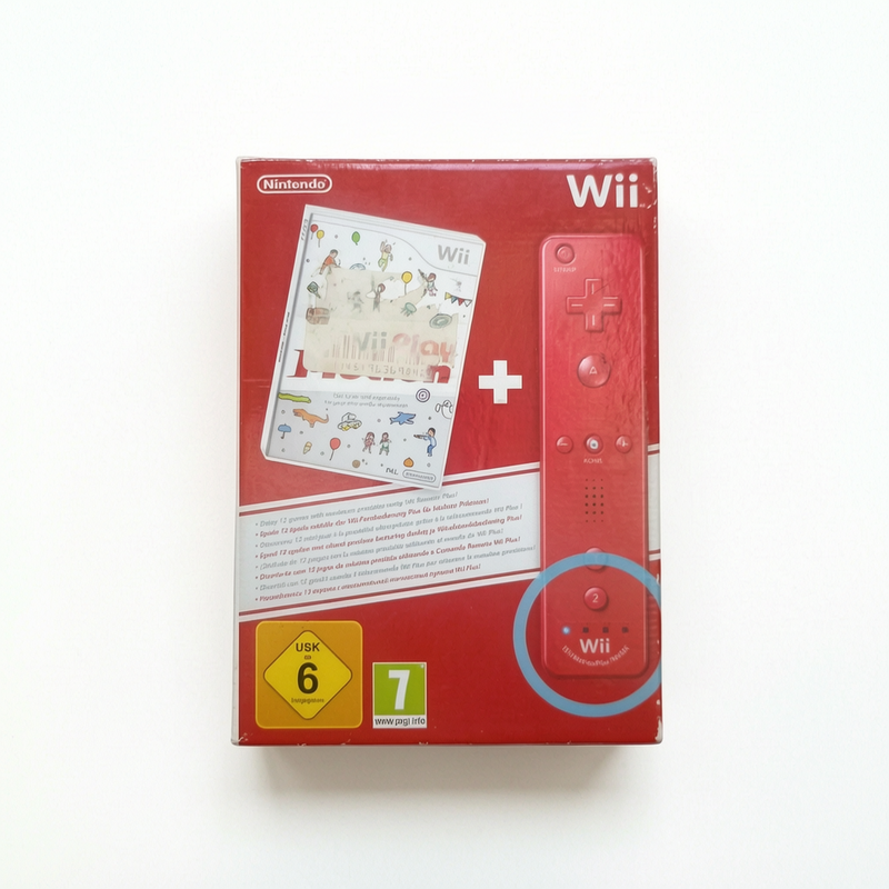Wii Play + Wiimote rouge WII