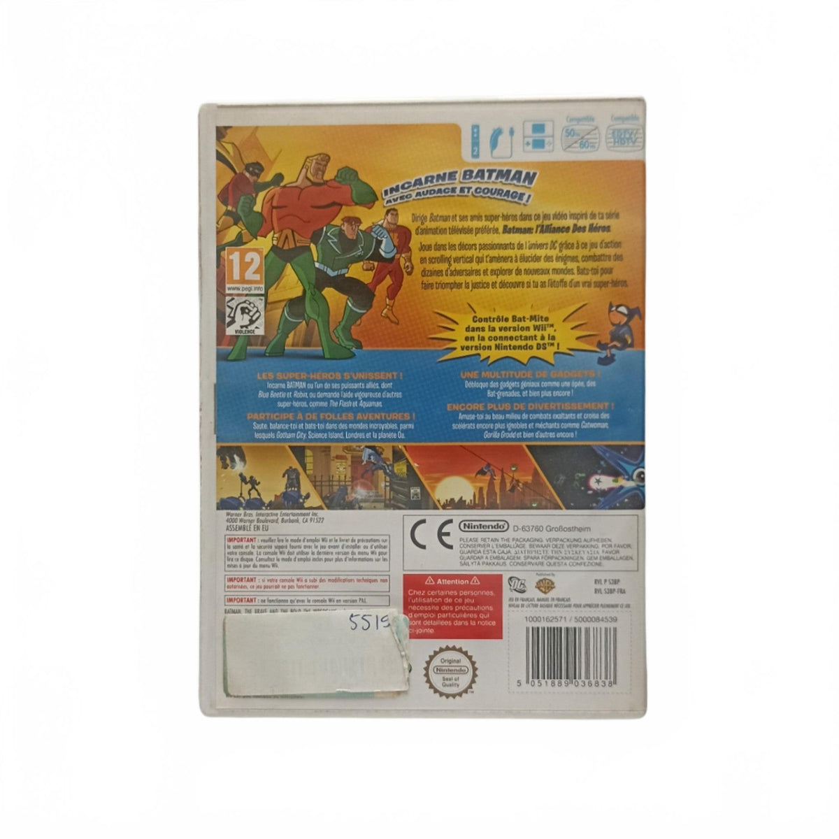 Batman : L’Alliance des Héros Wii