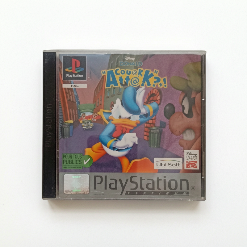 Disney’s Quack Attack (Platinum) Playstation 1 (PS1)