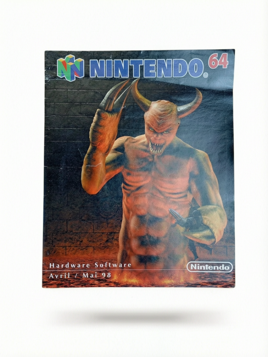 Notice : Hardware/Software Avril 1998 Nintendo 64