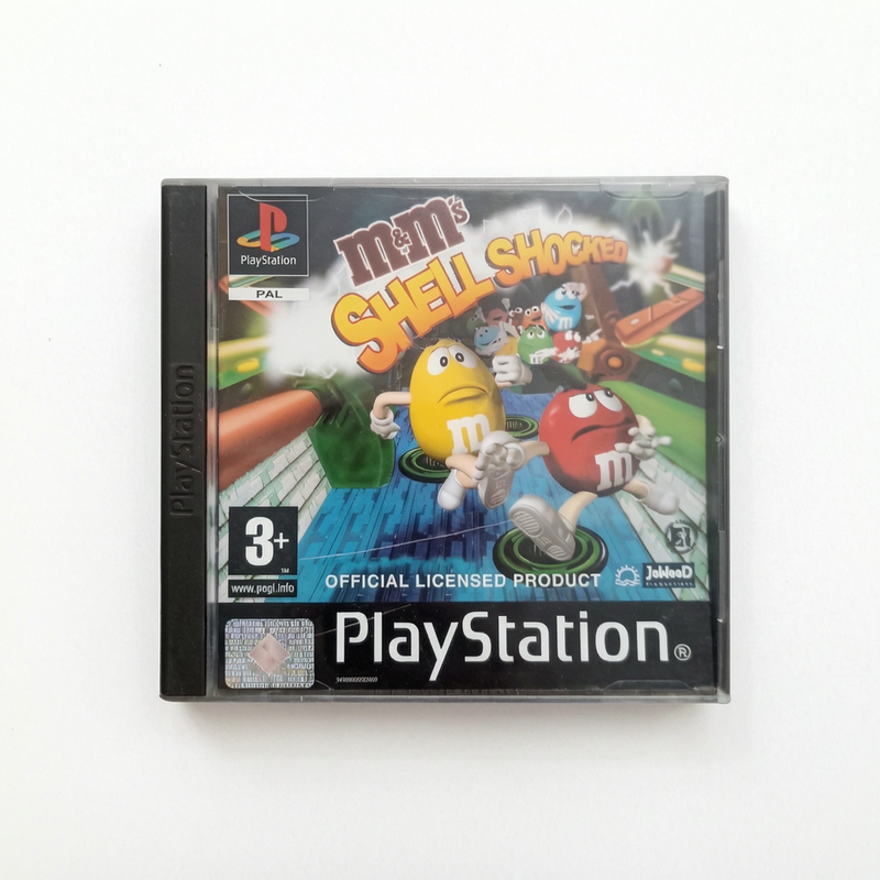 M&M’s Shell Shocked Playstation 1 (PS1)