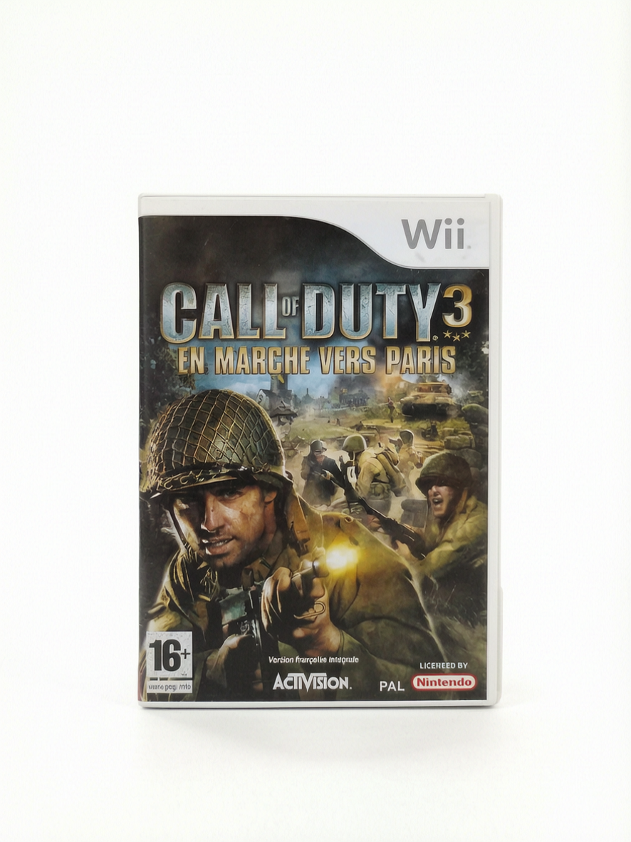 Call of Duty 3 : En Marche vers Paris WII