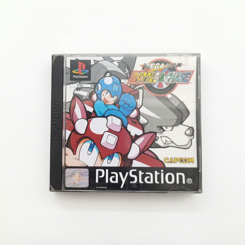 MEGAMAN BATTLE & CHASE Playstation 1 (PS1)