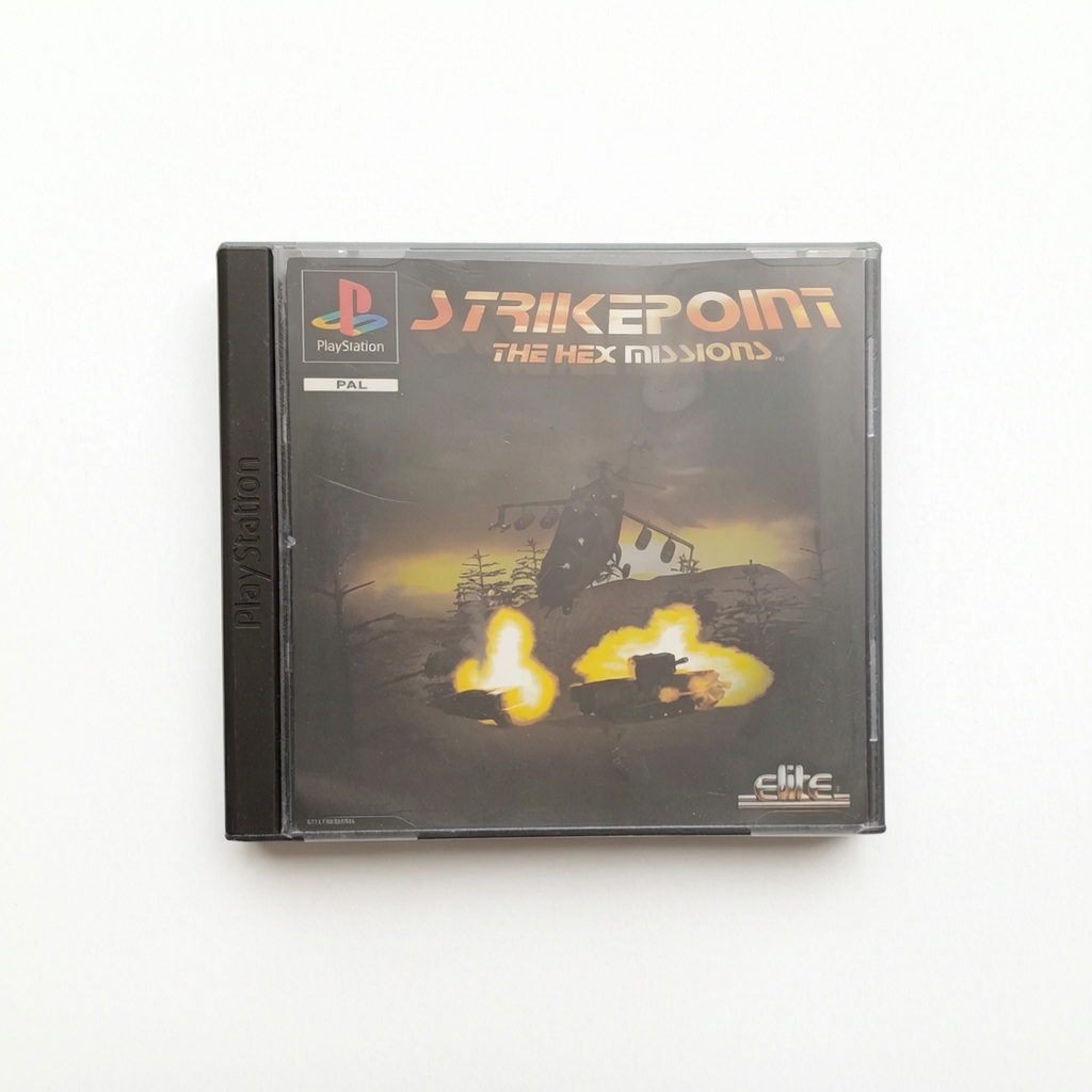 STRIKEPOINT THE HEX MISSIONS playstation 1 (PS1)