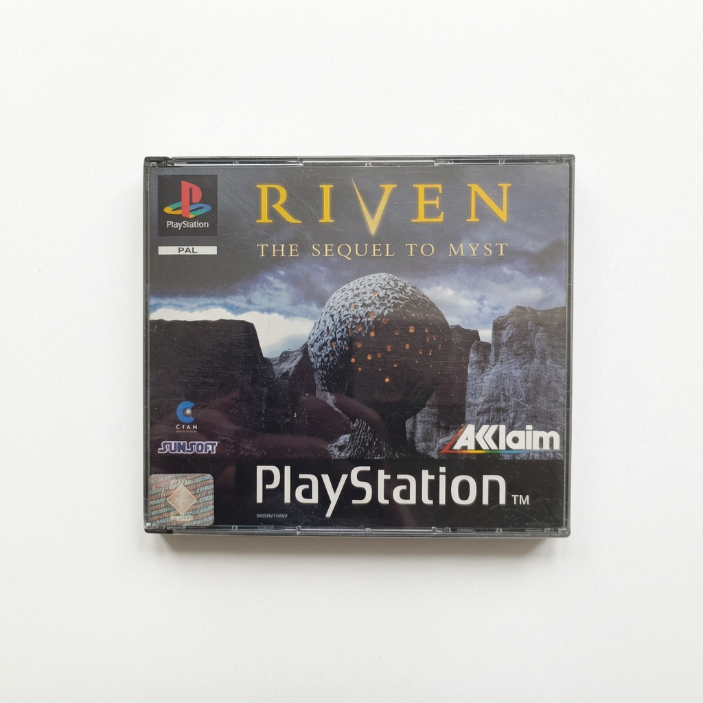 RIVEN THE SEQUEL TO MYST playstation 1 (PS1)