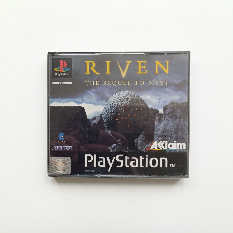 RIVEN THE SEQUEL TO MYST playstation 1 (PS1)