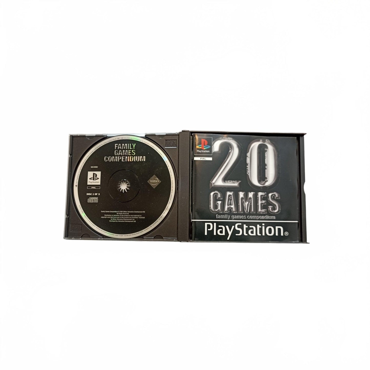 FAMILY GAMES COMPENDIUM playstation 1 (PS1)