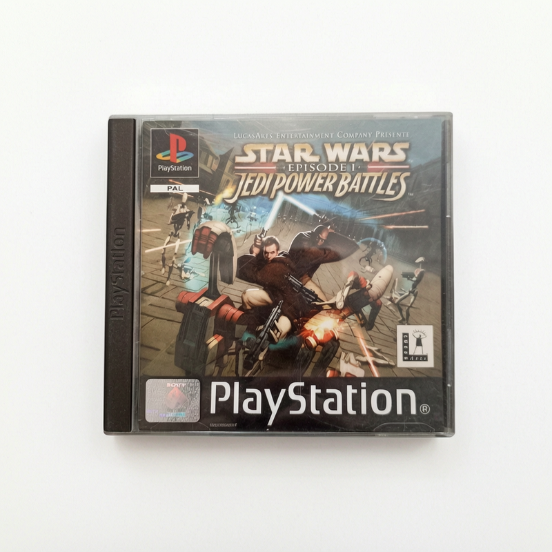 STAR WARS EPISODE 1 JEDI POWER BATTLES playstation 1 (PS1)