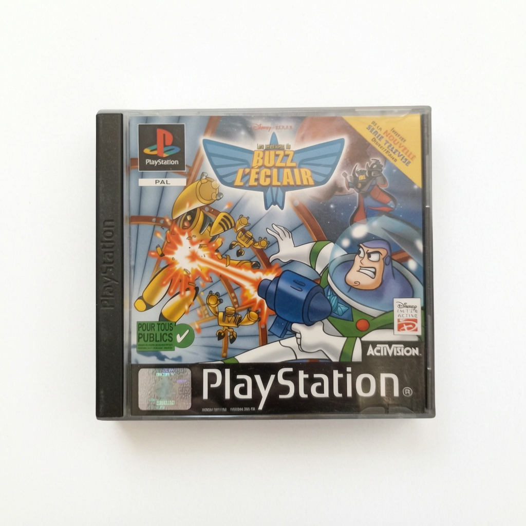 DISNEY/PIXAR LES AVENTURES DE BUZZ L ECLAIR playstation 1 (PS1)