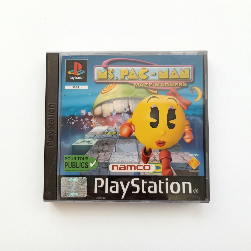 MS PACMAN MAZE MADNESS playstation 1 (PS1)
