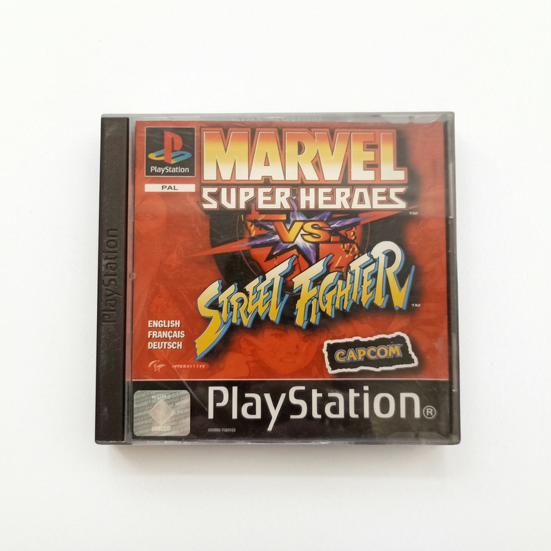 MARVEL SUPER HEROES VS STREET FIGHTER playstation 1 (PS1)