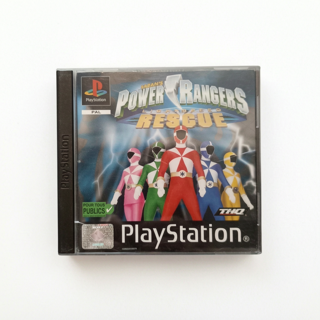 POWER RANGERS LIGHT SPEED RESCUE playstation 1 (PS1)