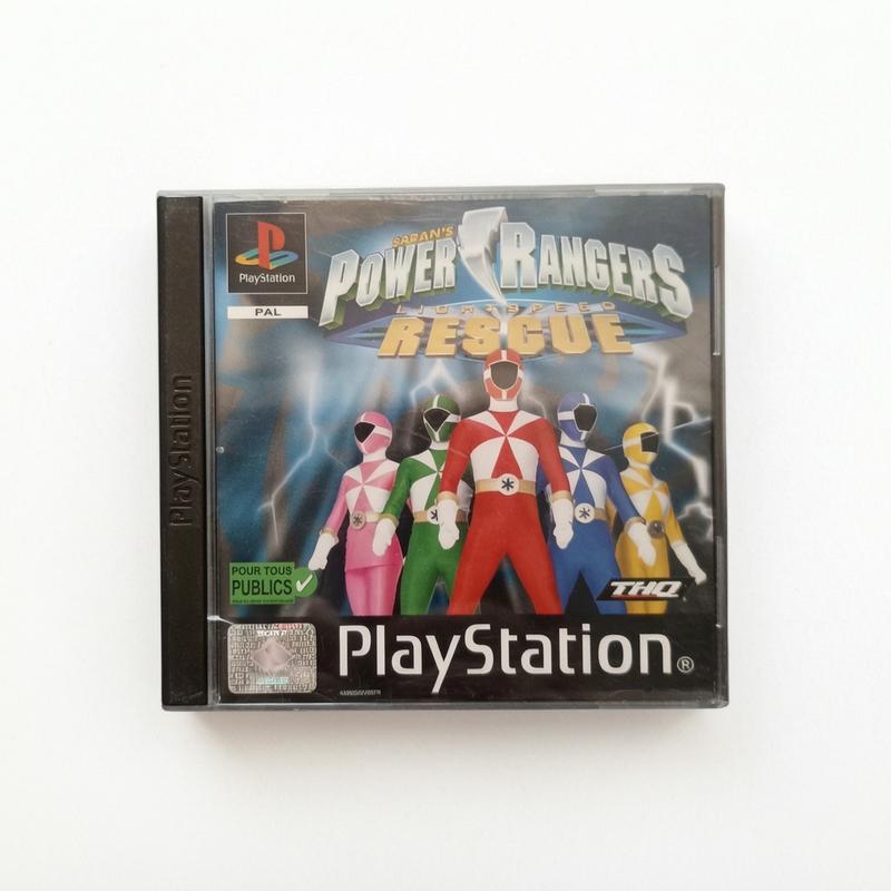 POWER RANGERS LIGHT SPEED RESCUE playstation 1 (PS1)