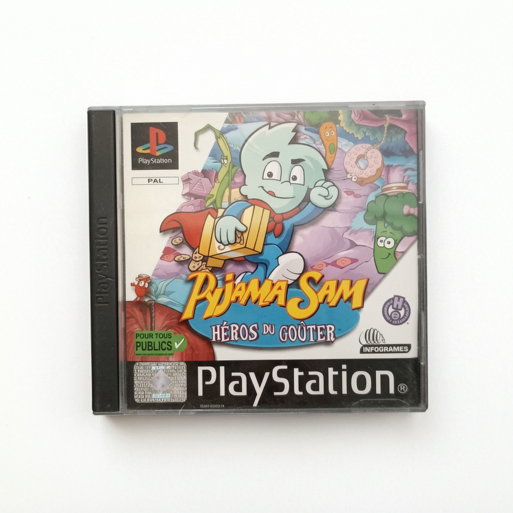 PYJAMA SAM HEROS DU GOÛTER playstation 1 (PS1)