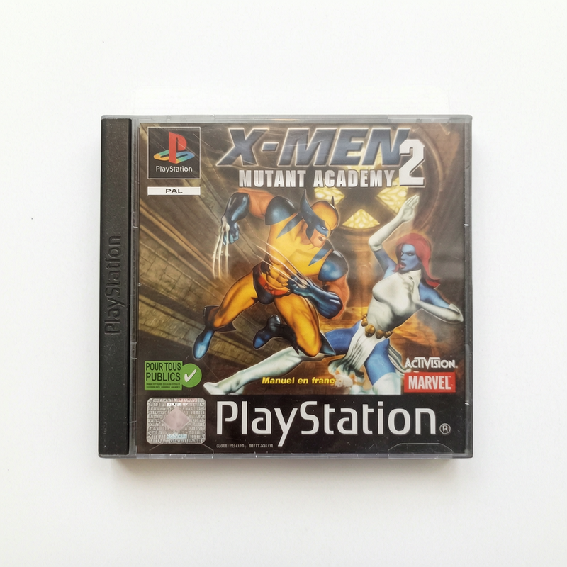 X-MEN MUTANT ACADEMY 2 playstation 1 (PS1)