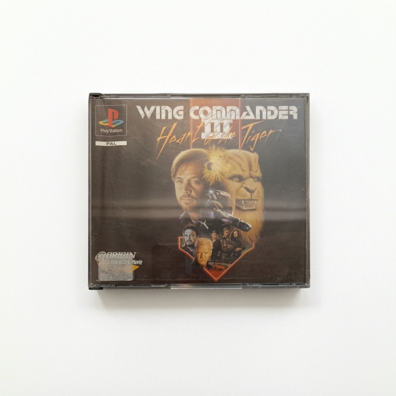 WING COMMANDER III playstation 1 (PS1)