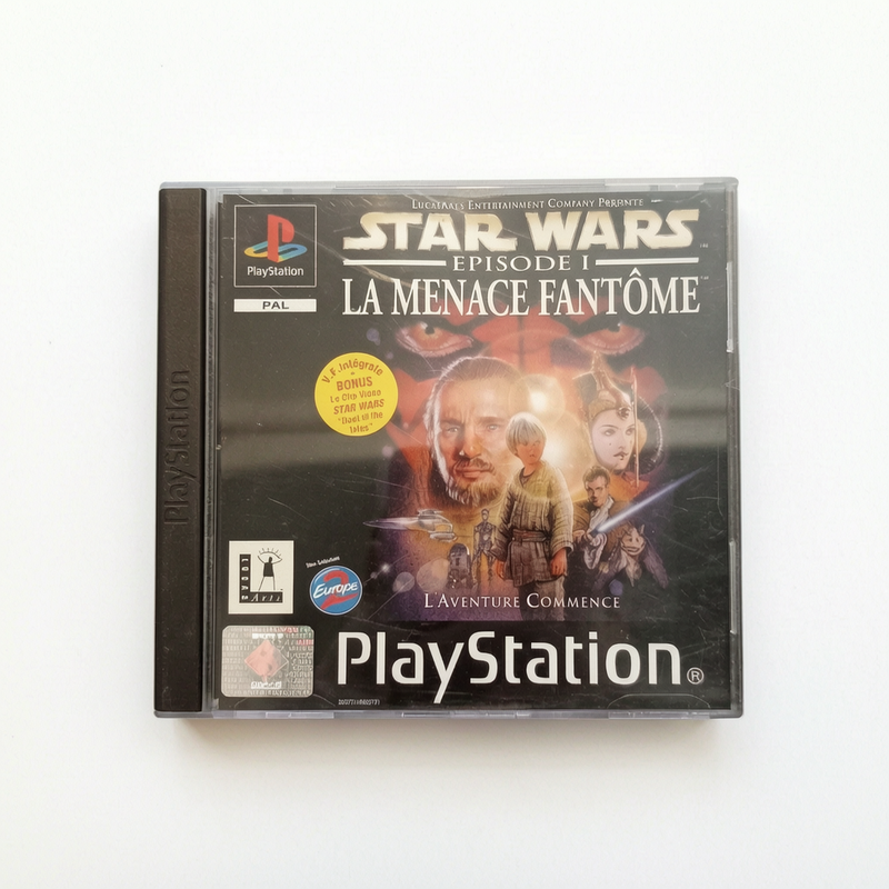 STAR WARS EPISODE I LA MENACE FANTOME playstation 1 (PS1)