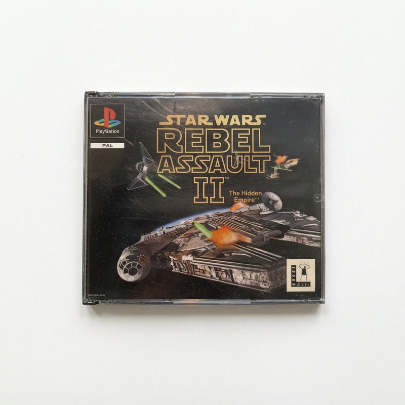 STAR WARS REBEL ASSAULT II playstation 1 (PS1)