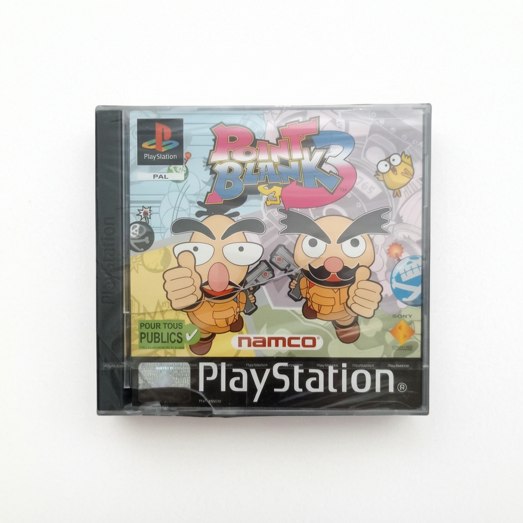 POINT BLANK 3 playstation 1 (PS1) neuf sous blister
