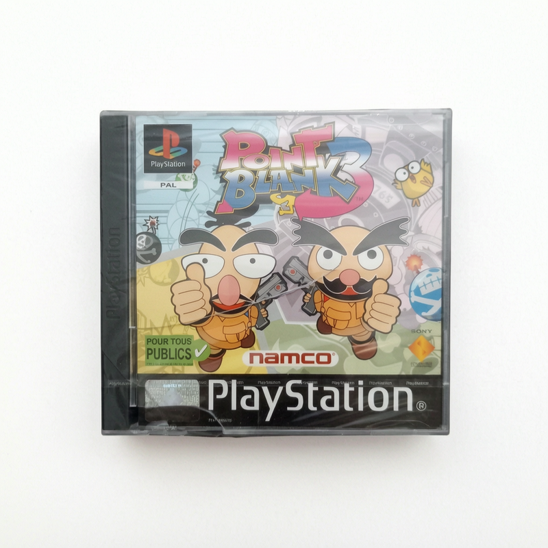 POINT BLANK 3 playstation 1 (PS1) neuf sous blister