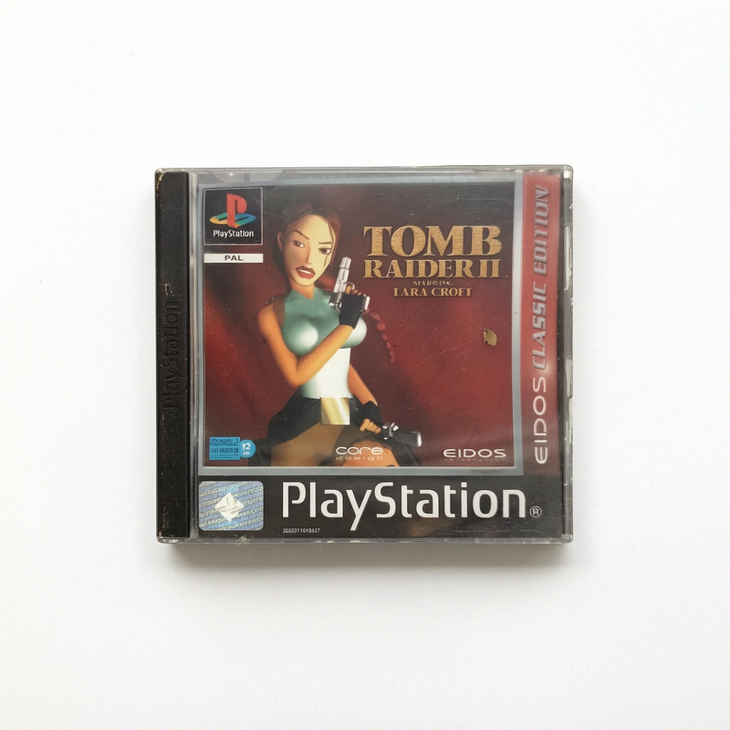 TOMB RAIDER 2 playstation 1 (PS1) Version Eidos