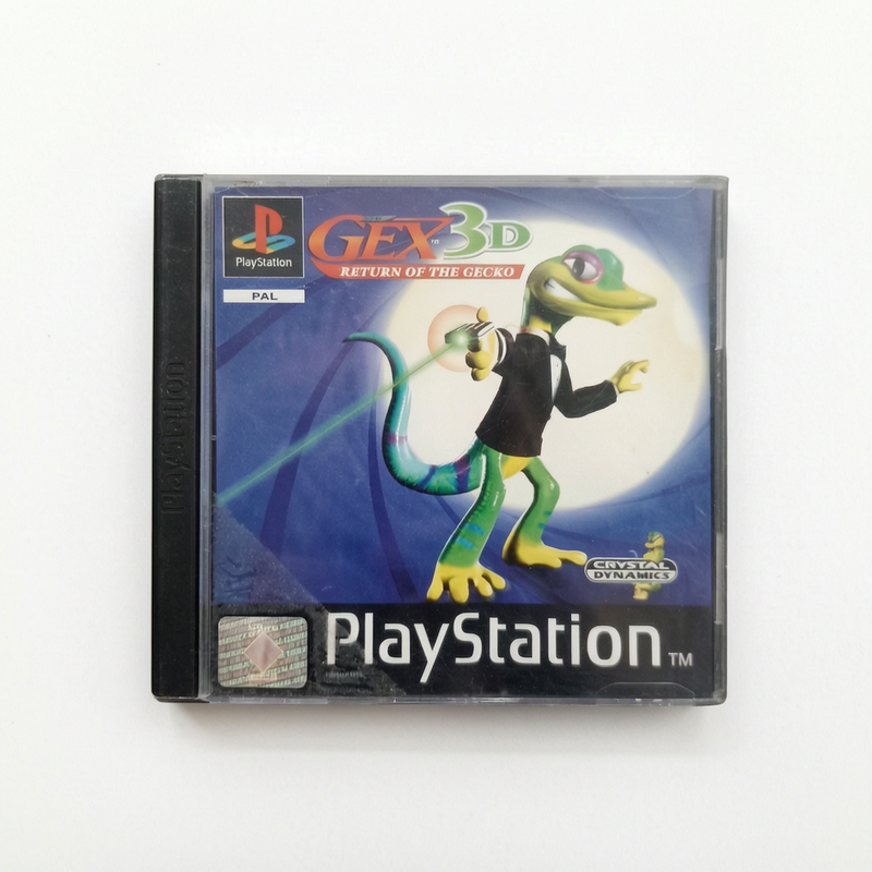 GEX 3D RETURN OF THE GECKO playstation 1 (PS1)