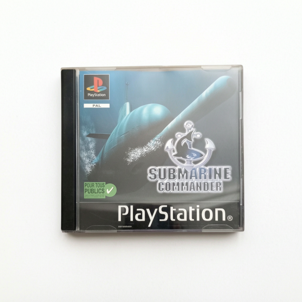 SUBMARINE COMMANDER playstation 1 (PS1)