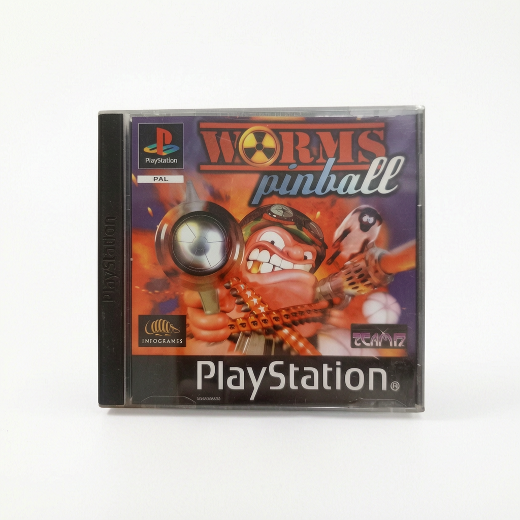 WORMS PINBALL playstation 1 (PS1)
