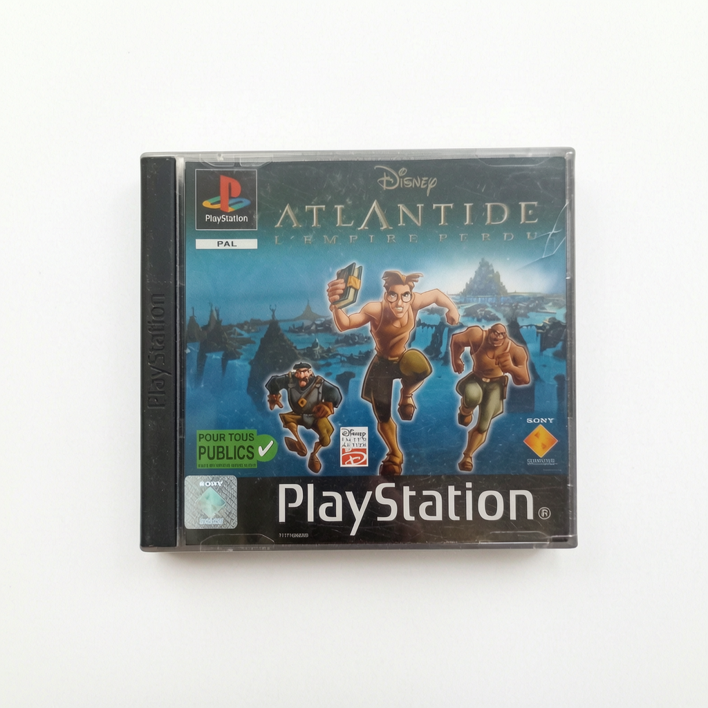 DISNEY ATLANTIDE  L EMPIRE PERDU playstation 1 (PS1) Seconde Vie