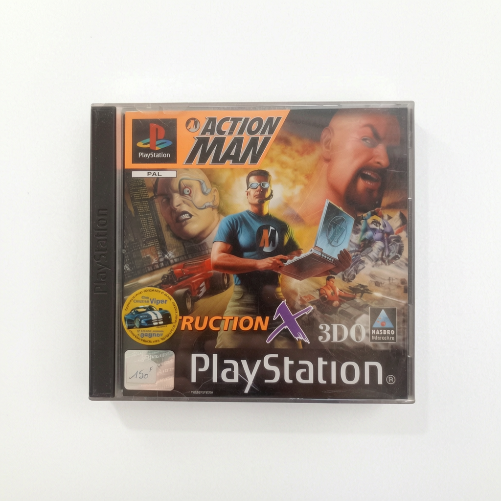 ACTION MAN : DESTRUCTION X playstation 1 (PS1)