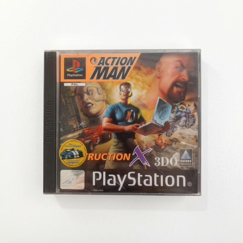 ACTION MAN : DESTRUCTION X playstation 1 (PS1)