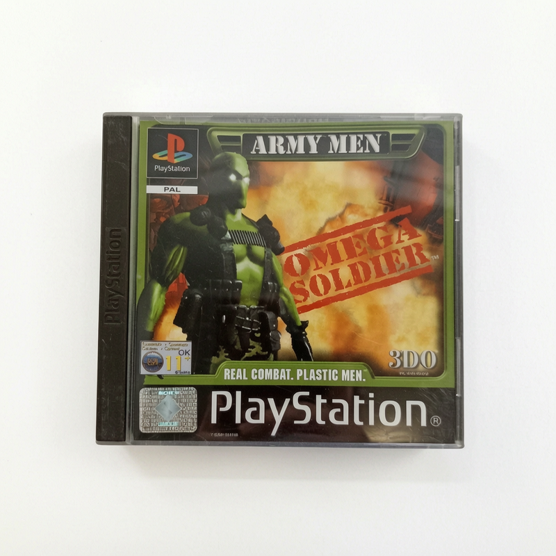 ARMY MEN OMEGA SOLDIER playstation 1 (PS1) UK