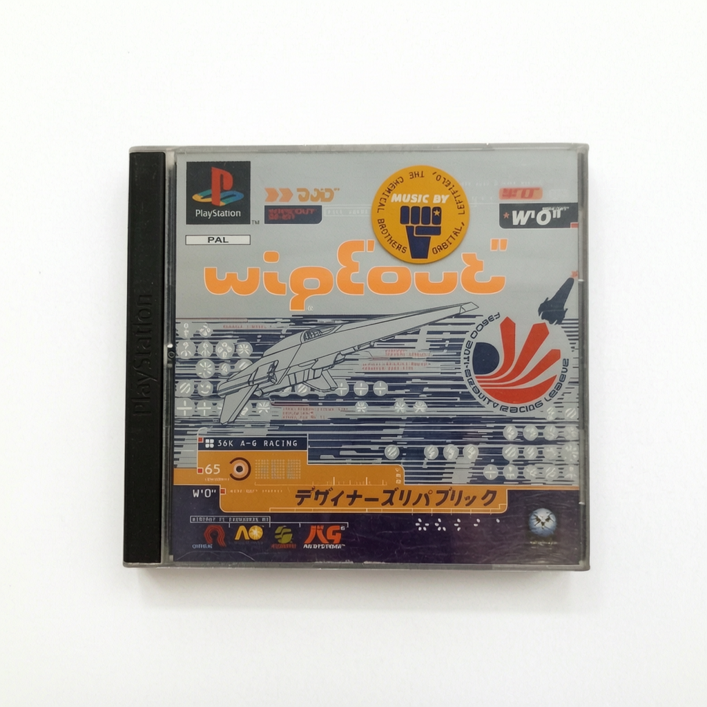 WIP3OUT playstation 1 (PS1)