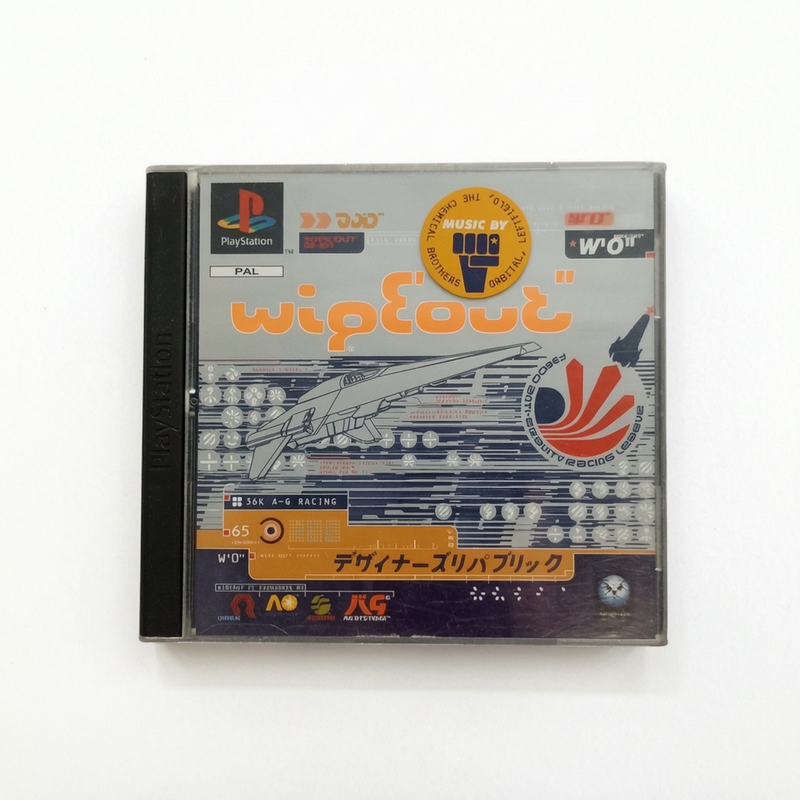 WIP3OUT playstation 1 (PS1)