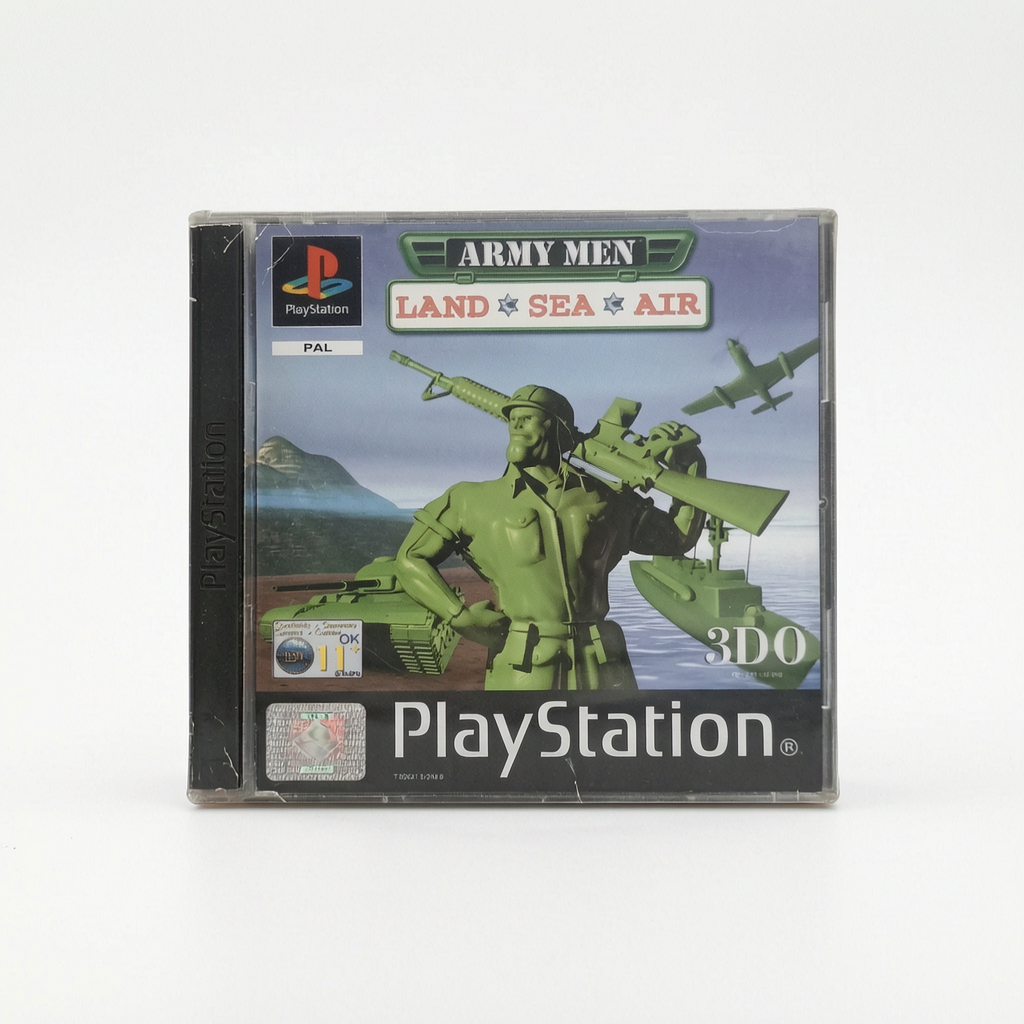 ARMY MEN LAND,SEA,AIR playstation 1 (PS1)