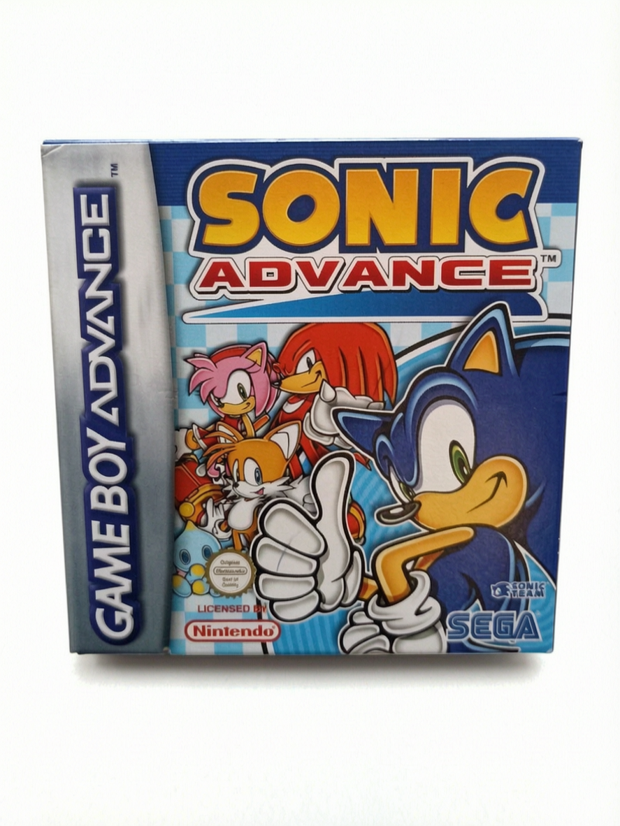 Sonic Advance Game Boy Advance (GBA) Version EUR-ESP