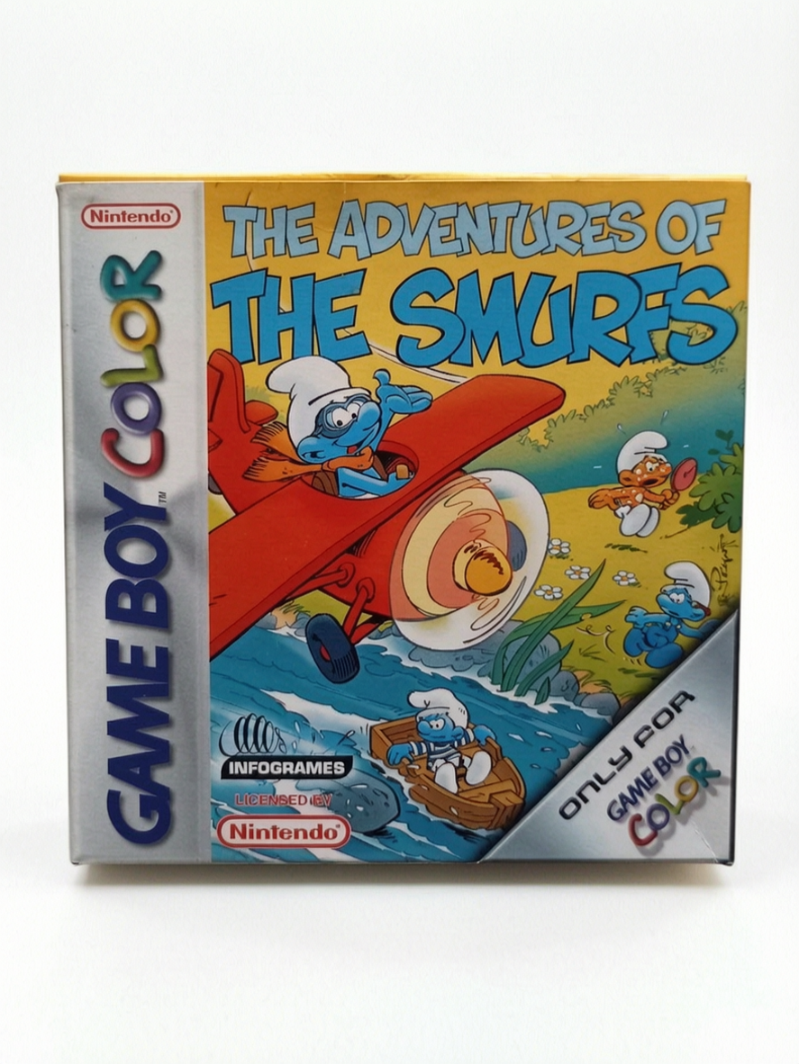 Schtroumpfs Mission Nintendo Game Boy Color (GBC) Version EUR-UKV