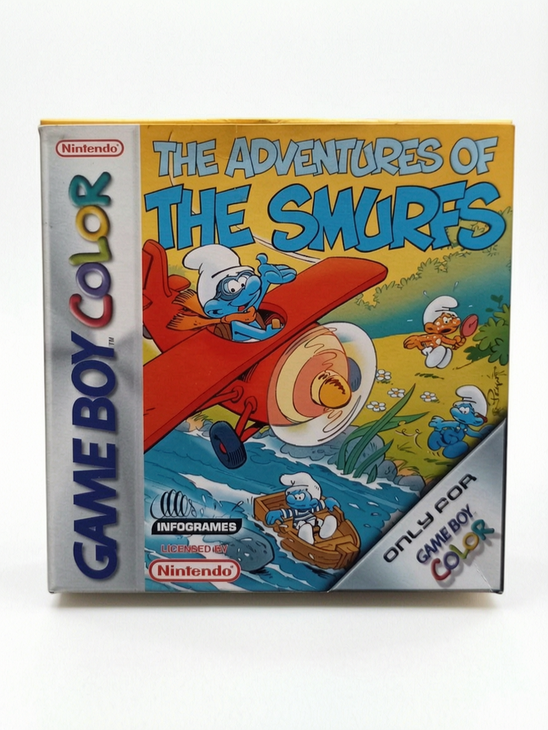 Schtroumpfs Mission Nintendo Game Boy Color (GBC) Version EUR-UKV