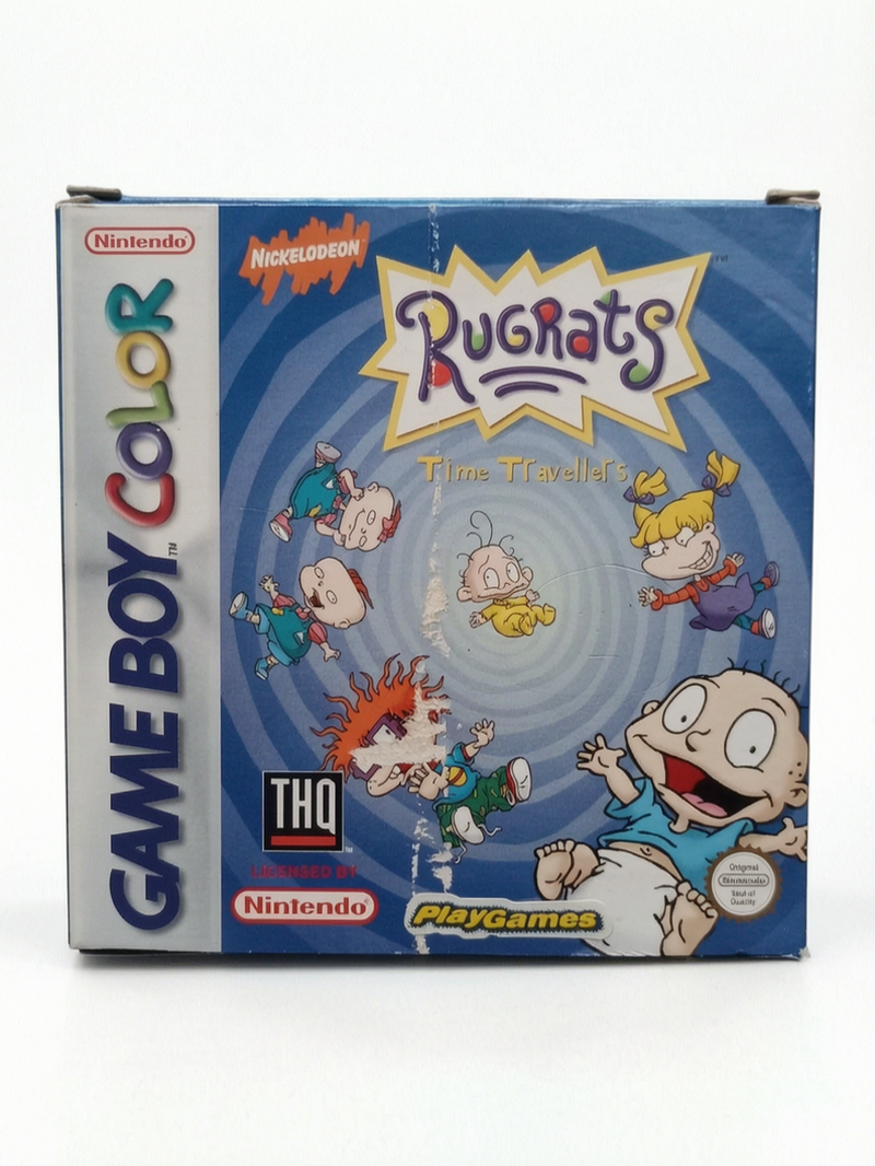 Les Razmoket : Voyage dans le Temps sur Game Boy Color (GBC) Version EUR-UKV
