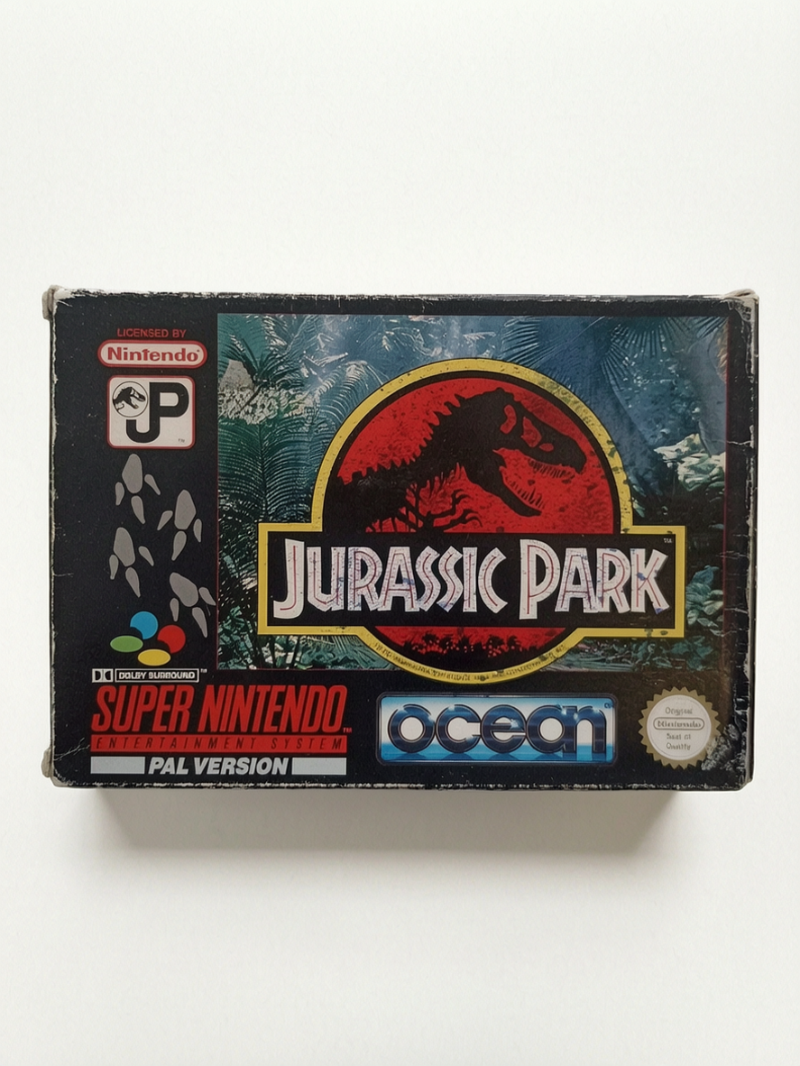 Jurassic Park Super Nintendo (SNES) EUR-UKV
