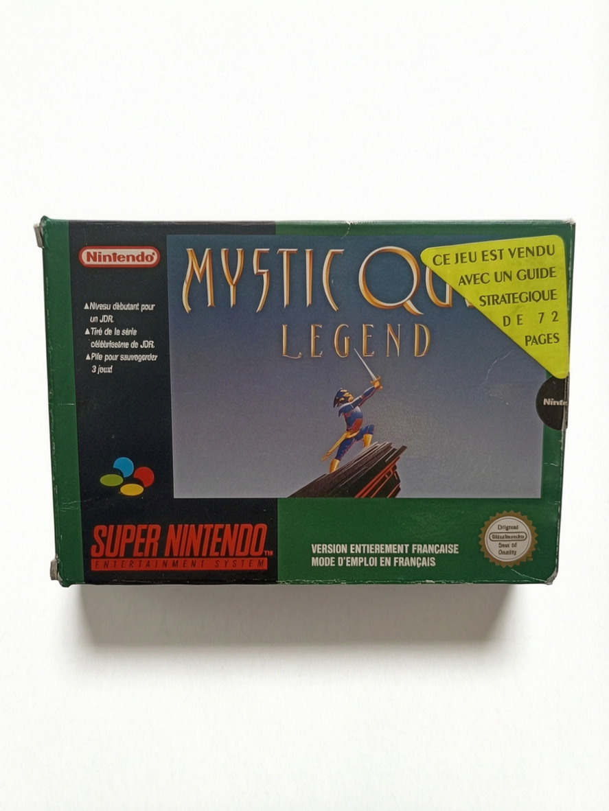 Mystic Quest Legend Super Nintendo (SNES) FRA Complet