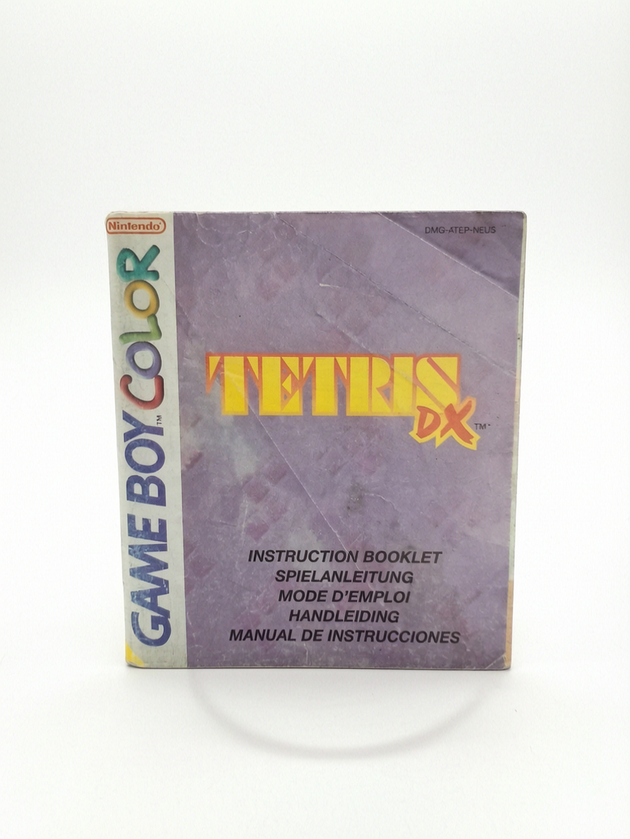 Notice seule Tetris DX Game Boy Color (GBC)
