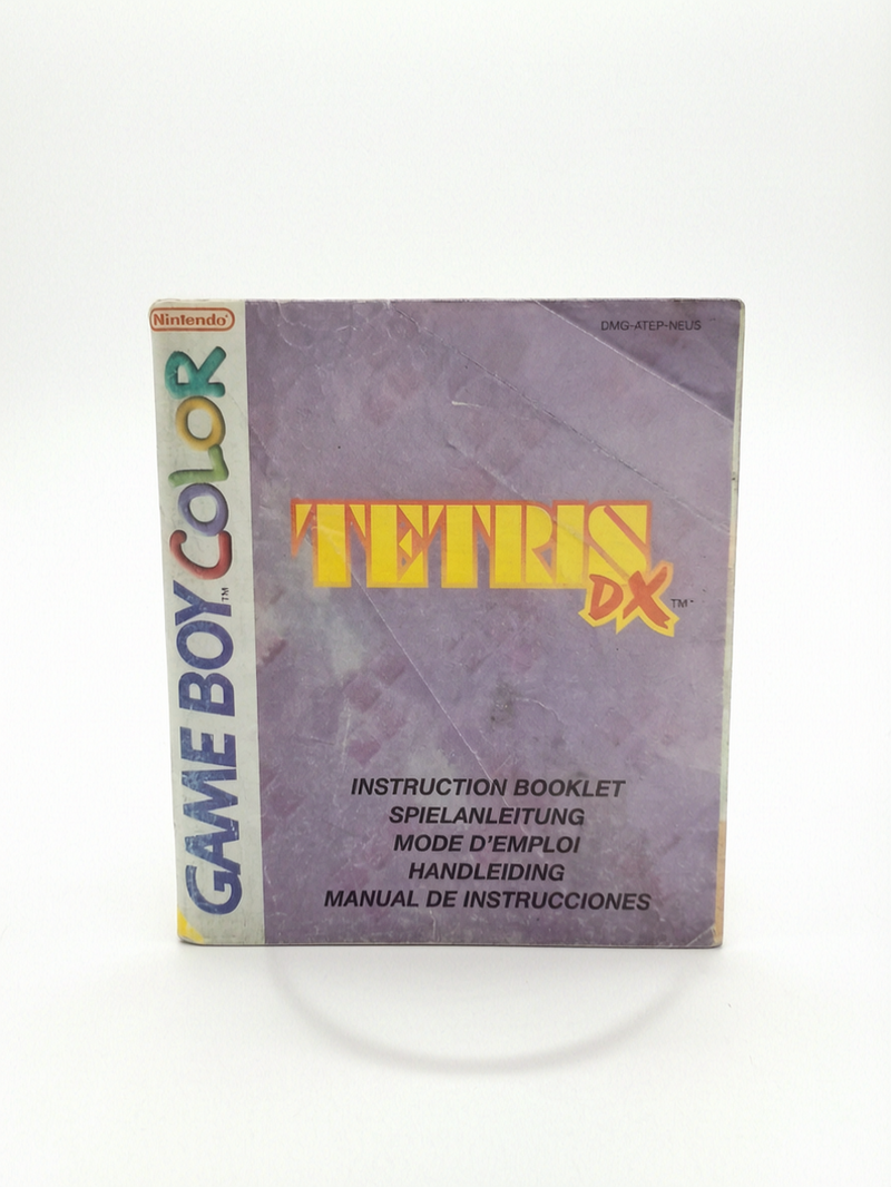 Notice seule Tetris DX Game Boy Color (GBC)