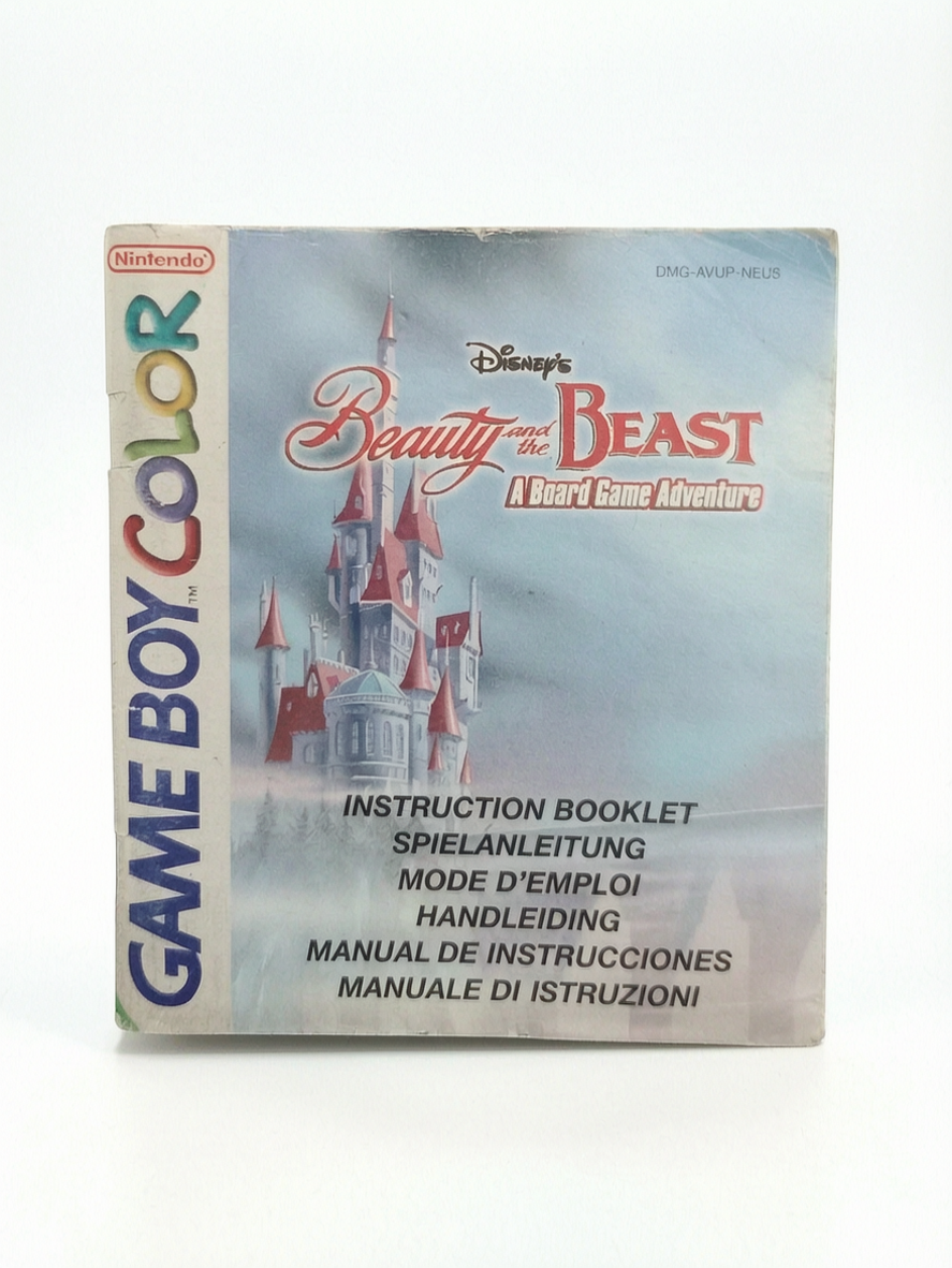Notice seule Beauty and the Beast Game Boy Color (GBC)