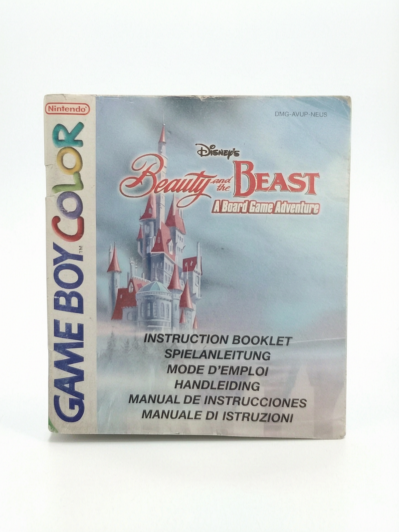 Notice seule Beauty and the Beast Game Boy Color (GBC)
