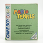 Notice seule Mario Tennis Game Boy Color (GBC)