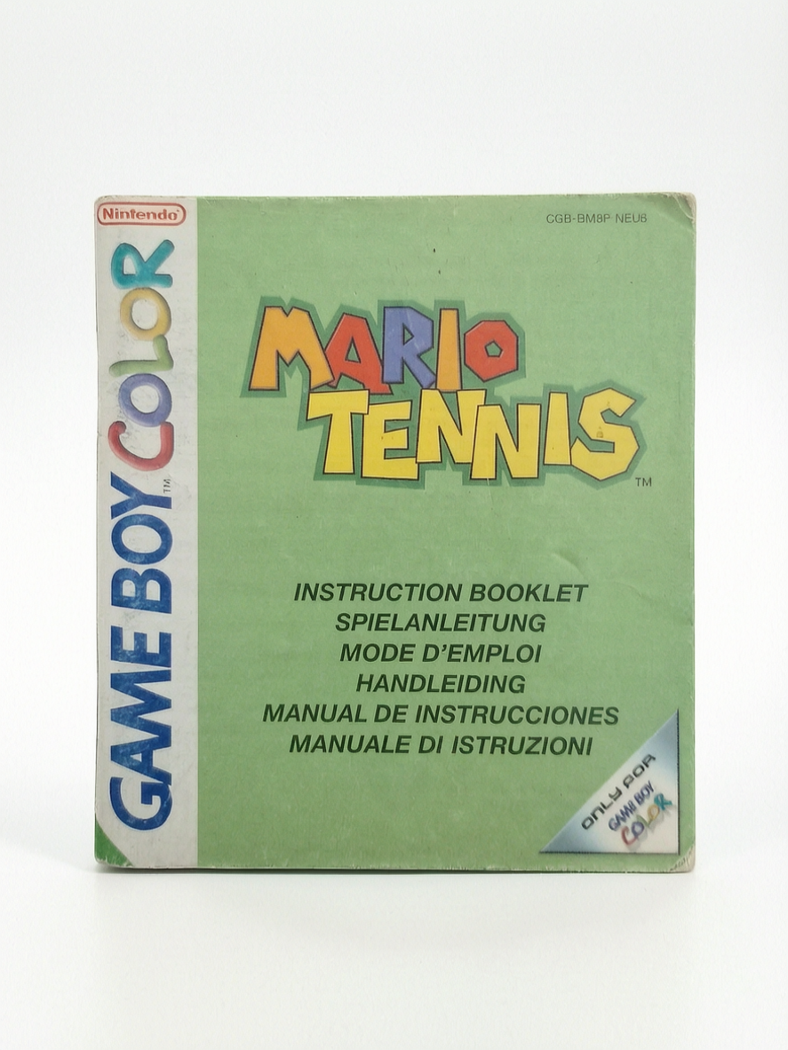 Notice seule Mario Tennis Game Boy Color (GBC)