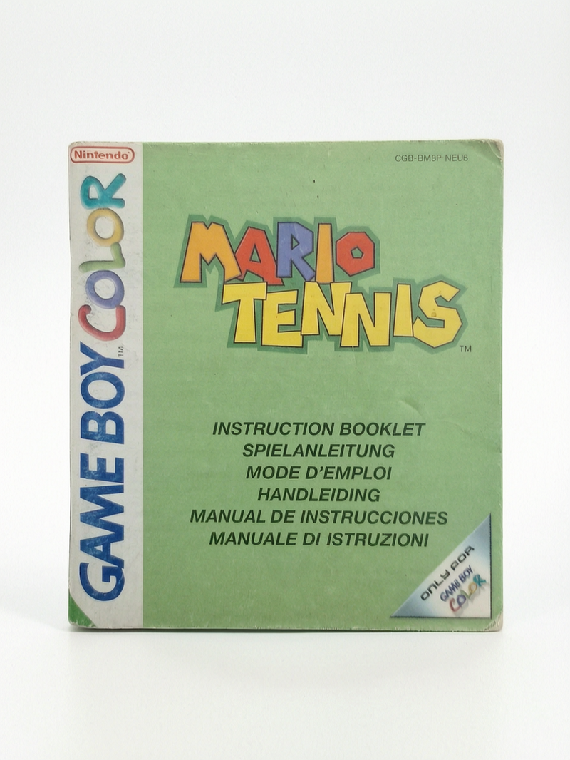 Notice seule Mario Tennis Game Boy Color (GBC)