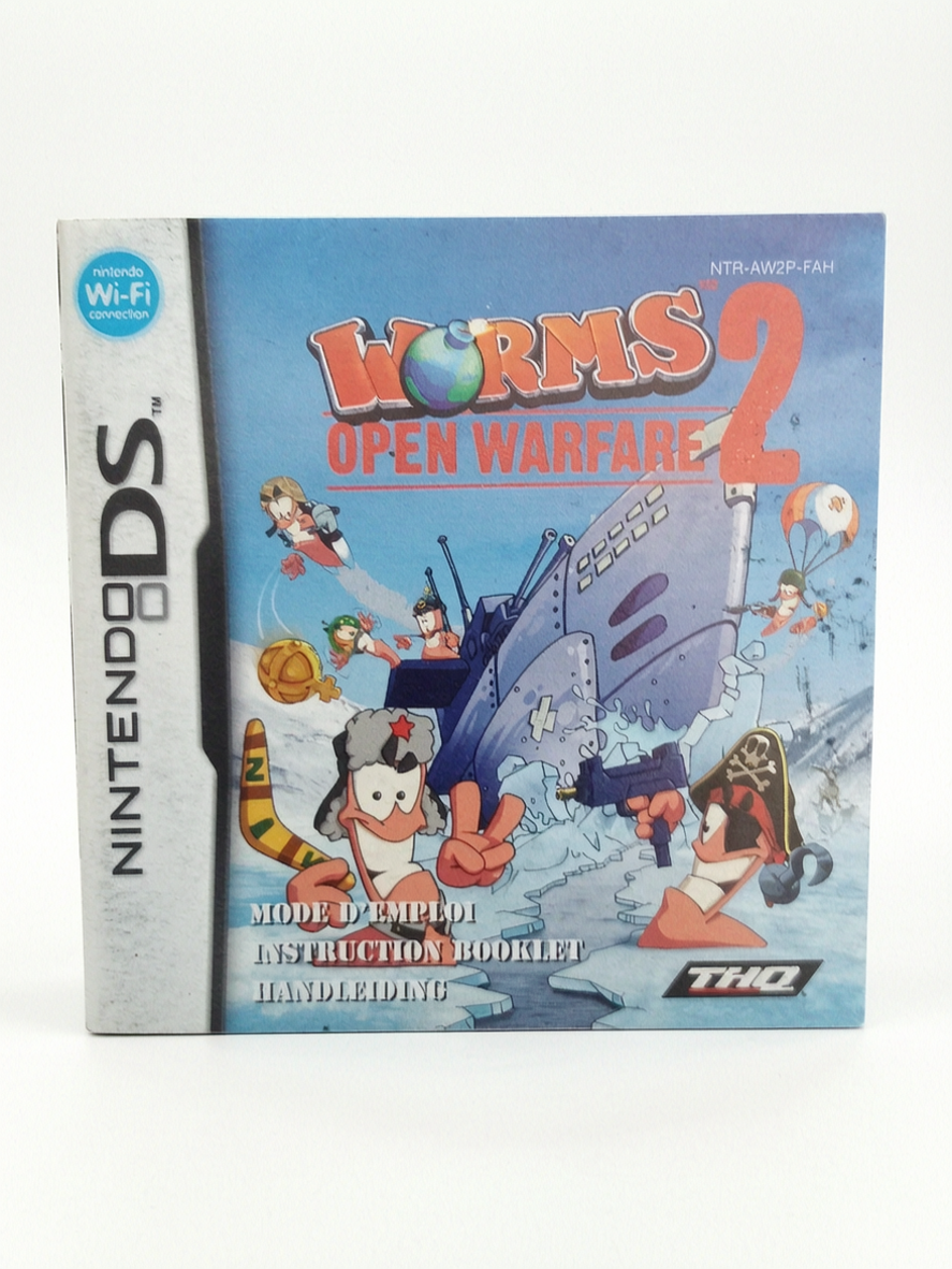 Notice seule Worms 2 Nintendo DS